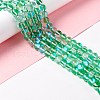 Synthetic Moonstone Beads Strands G-E573-02B-23-1