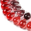 Transparent Glass Beads Strands GLAA-B014-01C-3