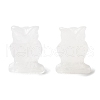 Natural Quartz Crystal Carved Figurines DJEW-L023-G13-1