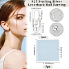 Beebeecraft 1Set 925 Sterling Silver Leverback Earrings Findings FIND-BBC0015-89-2