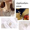  40Pcs 20 Styles Plastic Safety Brooches JEWB-NB0001-10-5