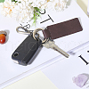 Globleland 6Pcs 6 Colors Alloy Keychain HJEW-GL0001-18-5