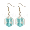 Brass Dangle Earring EJEW-JE06033-02-1