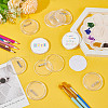 Acrylic Button Pin Badge TACR-WH0021-14B-4