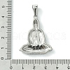 Non-Tarnish 304 Stainless Steel Pendants STAS-L275-11P-3