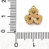 Ion Plating(IP) 304 Stainless Steel Cubic Zirconia Pendants STAS-R141-05G-03-3