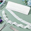 15 Yards Cotton Embroidery Flower Lace Trim DIY-WH0542-34C-5