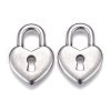 Non-Tarnish 304 Stainless Steel Pendants STAS-F249-22P-03-1