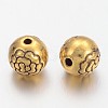 Metal Alloy Beads PALLOY-ZN-28402-AG-FF-2