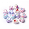 Opaque Acrylic Beads X-ACRC-K004-01-1