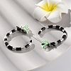 Alloy Dragon Stud Earrings EJEW-R011-02P-2