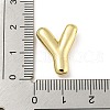 Brass Micro Pave Clear Cubic Zirconia Pendants KK-E093-04G-Y-3
