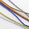 Electroplate Non-magnetic Synthetic Hematite Beads Strands G-J210C-M-1