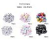 240Pcs 6 Style Opaque Acrylic European Beads OPDL-YW0001-01-2