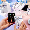 Rectangle Paper Jewelry Set Storage Boxes with Bowknot CON-TAC0014-04G-5