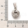 Anti-Tarnish 304 Stainless Steel Charms STAS-U035-26P-3