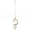 Chakra Gemstone Beads Pendant Decorations HJEW-JM01152-03-2