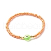 Glass Seed Beads Stretch Bracelets Set BJEW-JB07410-8