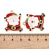 Christmas Theme Rack Plating Alloy Pendants FIND-M020-04G-02-3