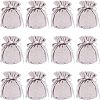  Velvet Jewelry Bags with Drawstring & Plastic Imitation Pearl TP-NB0001-20D-1