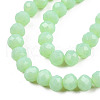 Opaque Solid Color Glass Beads Strands EGLA-A034-P4mm-D28-3