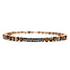 Natural Round Picture Jasper Beaded Bracxelets for Men OI5065-3-1