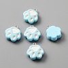 Opaque Resin Pendants RESI-TAC0004-25B-2