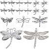 SUNNYCLUE 52Pcs Tibetan Style Alloy Big Pendants TIBE-SC0009-33-1