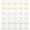 CHGCRAFT 60Pcs 6 Styles 316 Surgical Stainless Steel Earring Findings STAS-CA0002-20-1