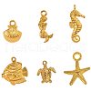 Tibetan Style Alloy Pendants TIBE-PH0004-72-1