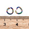 Ion Plating(IP) 304 Stainless Steel Open Jump Rings STAS-N098-062G-01-3