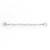 Tarnish Resistant 304 Stainless Steel Chain Extender X-STAS-H349-E-01P-1