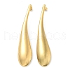 Ion Plating(IP) 304 Stainless Steel Teardrop Stud Earrings for Women EJEW-M089-07G-4