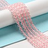Natural Rose Quartz Beads Strands G-Z047-C03-05-2