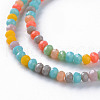 Opaque Glass Beads Strands GLAA-T006-09-B01-3