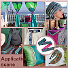 7M Polyester Jacquard Rhombus Ribbon OCOR-WH0100-06B-6