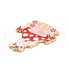 Alloy Enamel Pendants ENAM-M055-03G-03-3