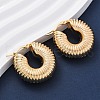 Chunky Vintage Grooved Hoop Earrings for Women X1-EJEW-O096-52G-4