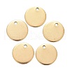 Ion Plating(IP) 304 Stainless Steel Charms STAS-K112-01G-2