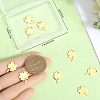 Beebeecraft 10Pcs 201 Stainless Steel Pendants STAS-BBC0005-55-3
