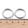 304 Stainless Steel Split Key Rings STAS-Q314-02A-P-3