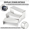Stainless Steel Display Riser Stand Sets ODIS-WH0004-17P-3