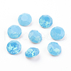 Pointed Back & Back Plated K9 Glass Rhinestone Cabochons RGLA-J012-10mm-394-1