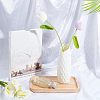 Fingerinspire 2Pcs 2 Colors Cotton Knitting Artificial Flower AJEW-FG0001-91-6