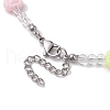 Acrylic Beaded Kids Necklace NJEW-JN04707-02-5