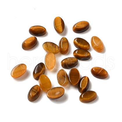Natural Tiger Eye Cabochons G-F772-01A-10-1