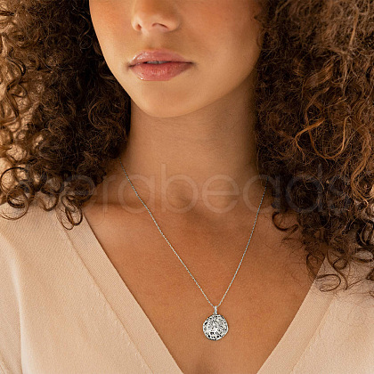 Bohemian Style Brass Crystal Rhinestone Pendant Necklaces for Women FS-WG9BBEB-07-1