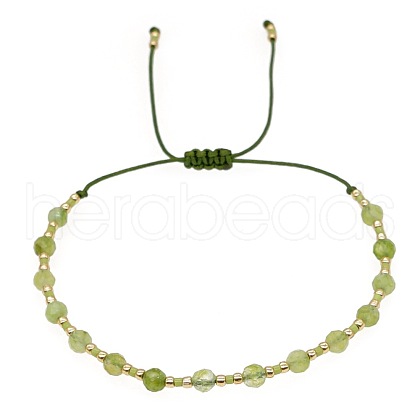 Natural Gemstone Bohemian Handmade Beaded Bracelet for Women FQ7094-5-1
