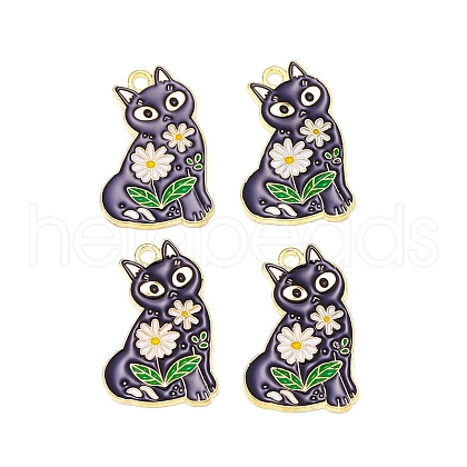 Alloy Enamel Pendants PW-WG51557-02-1
