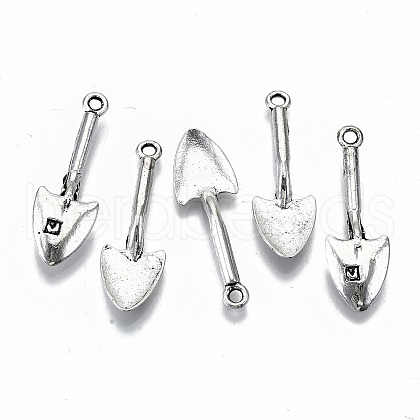 Tibetan Style Alloy Pendants X-TIBEP-N009-010-RS-1